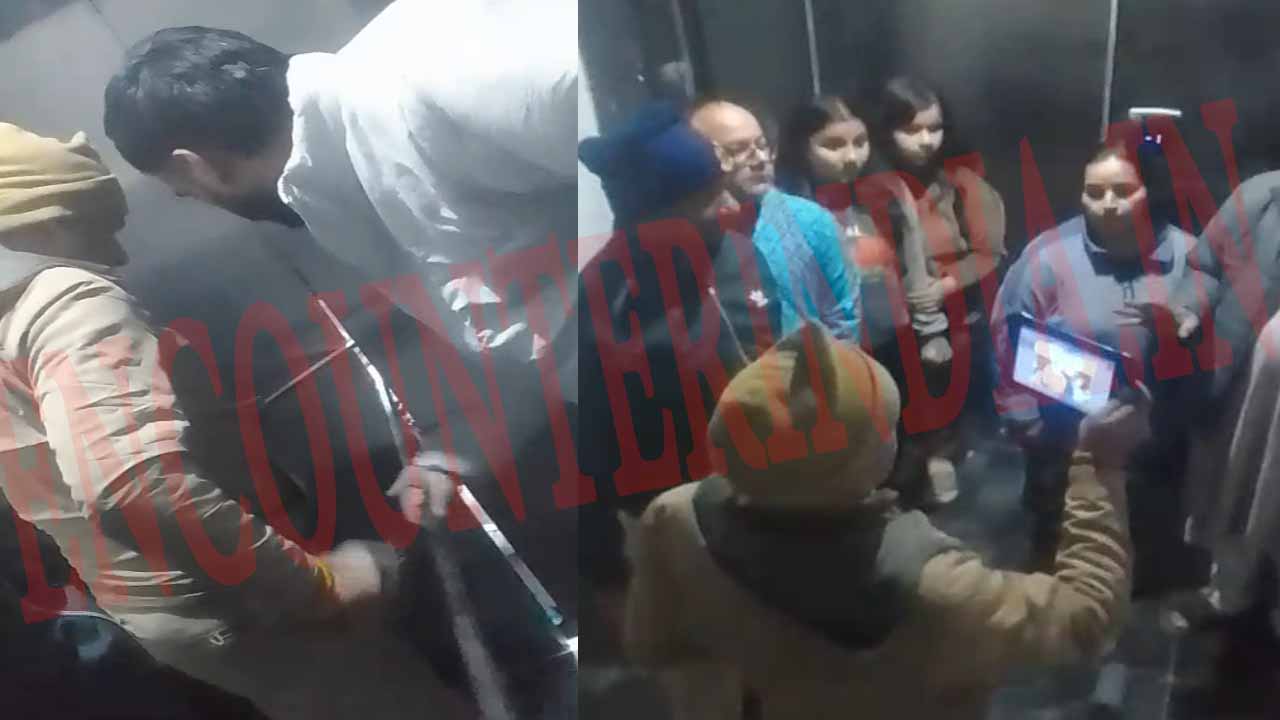 Haryana News: ईआरवी टीम ने बचाई लिफ्ट में फंसे 6 लोगों की जान, देखें वीडियो