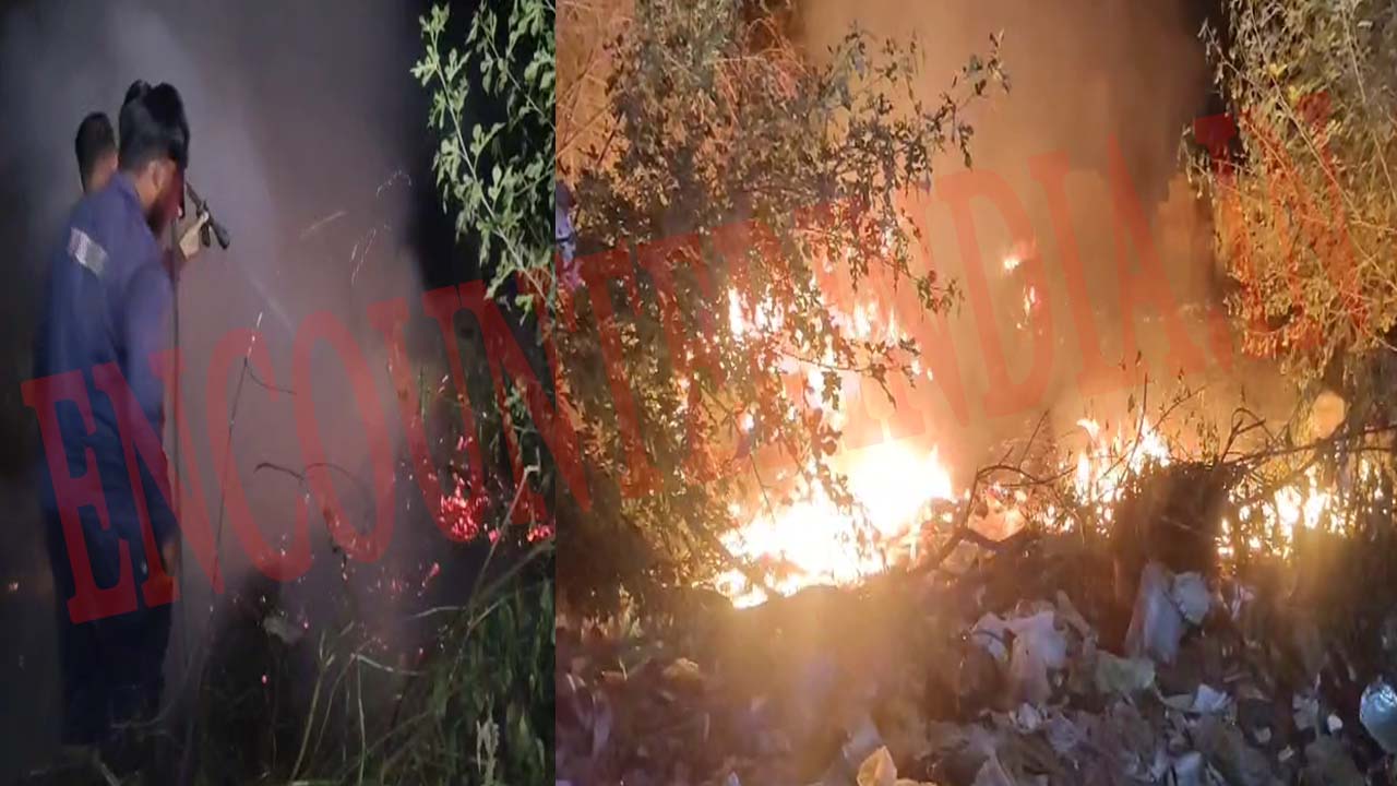 Jalandhar News: गुरुद्वारा साहिब के पास प्लाट में लगी आग, देखें वीडियो