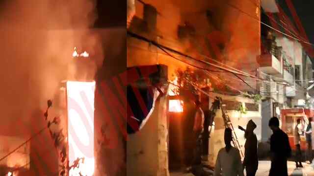 Punjab News: Jagdamba Colony में घर में लगी भयानक आग, देखें वीडियो