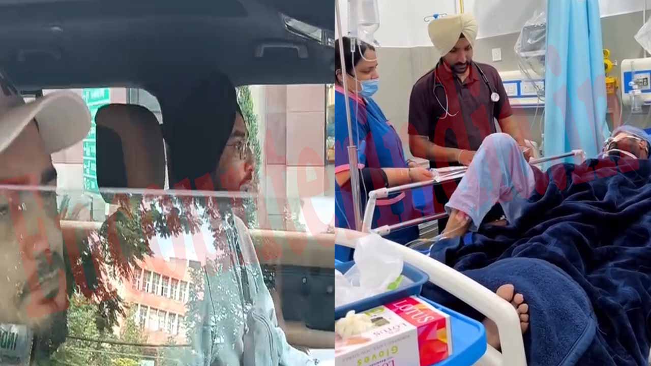 Punjabi Singer Rajveer का हाल जानने अस्पताल पहुंचे Ranjit Bawa, देखें वीडियो