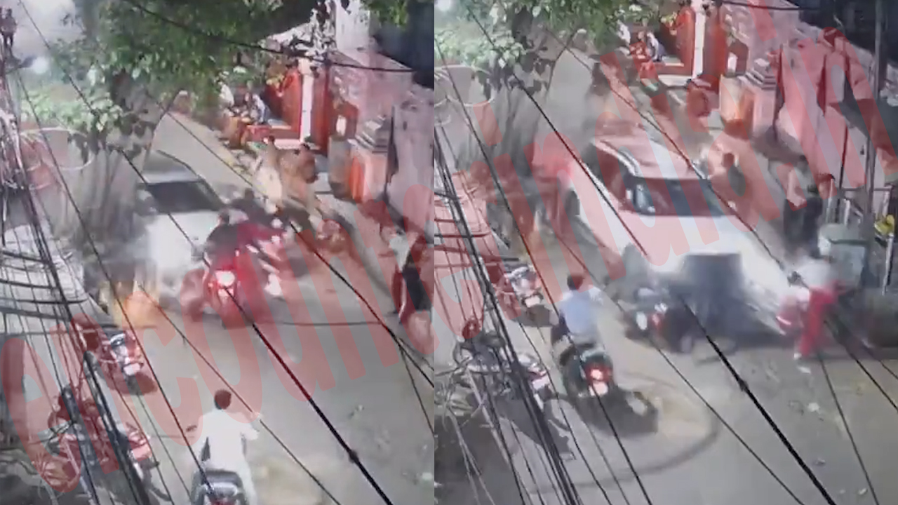 तेज रफ्तार SUV कार का कहर, कई लोगों को रौंदा, 2 की मौत, देखें CCTV