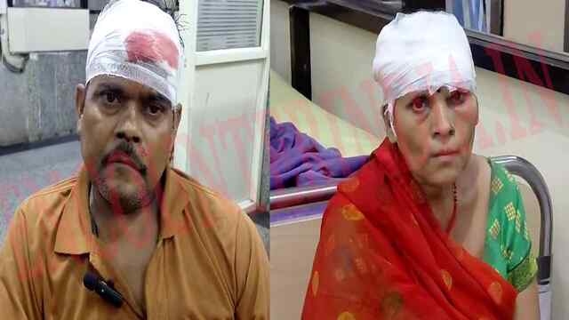 Haryana News: मंदिर से माथा टेककर घर लौट रहा दंपित हुआ हादसे का शिकार, देखें वीडियो