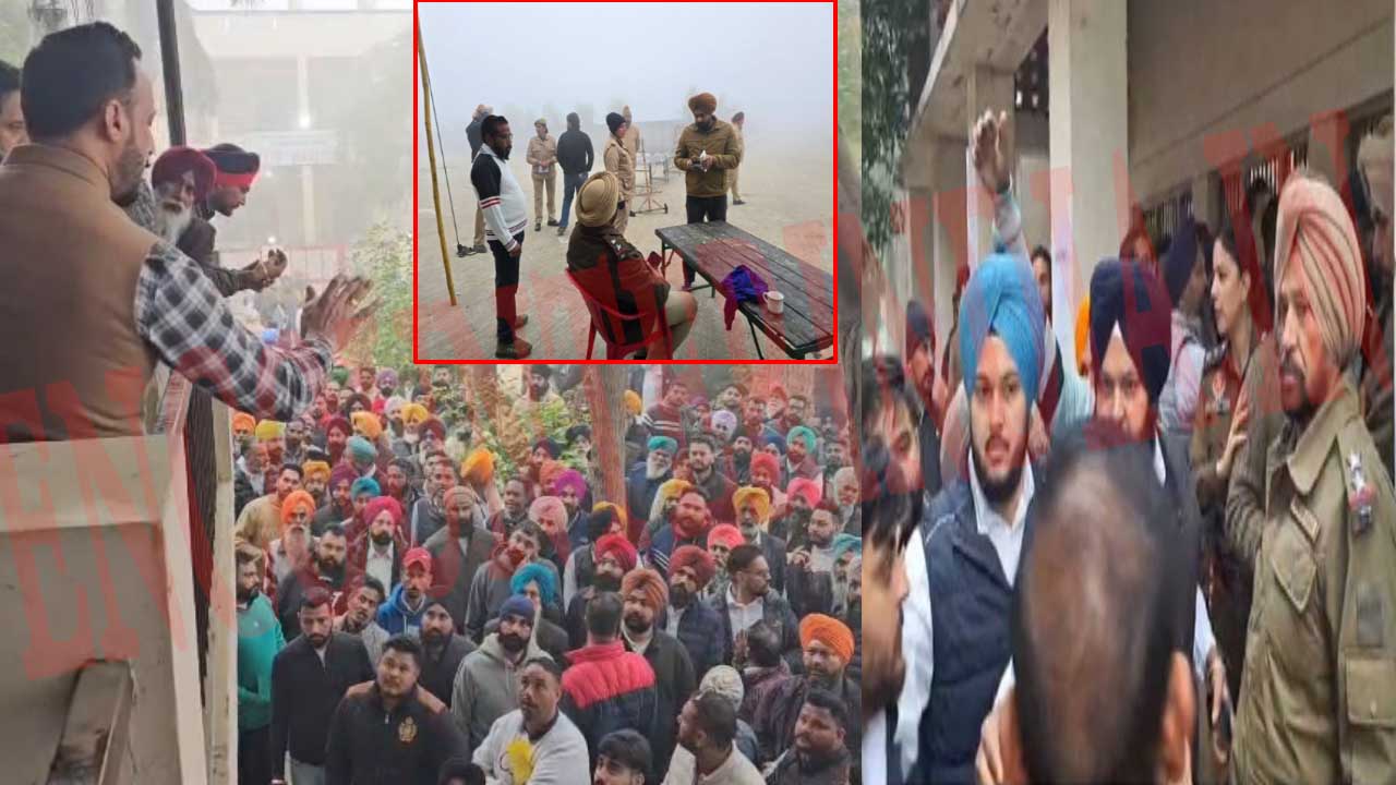 Jalandhar में आधा घंटा देरी से शुरू हुई काउंटिंग, इन जिलों में हुआ हंगामा, भाजपा कार्यकर्ता और पुलिस में झड़प, देखें वीडियो