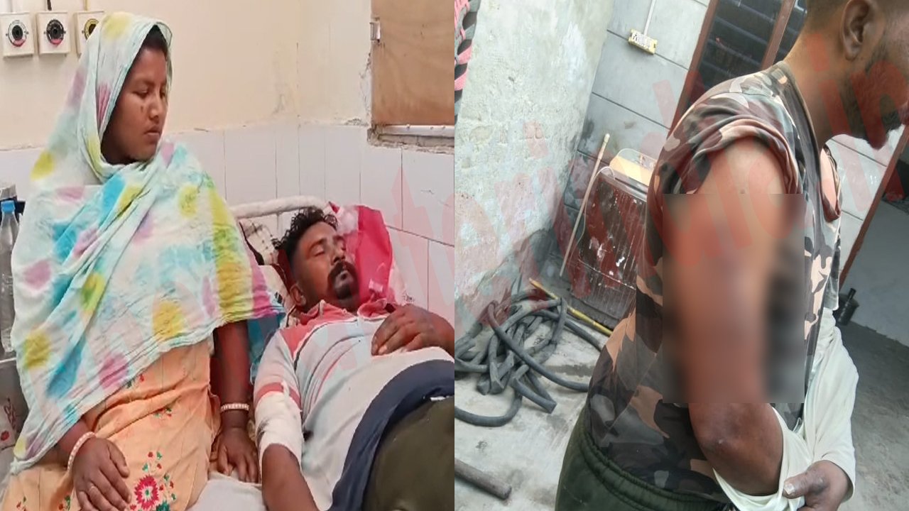 Punjab News: Shopping कर लौट रहे दंपति पर तेजधार हथियारों से हमला, देखें वीडियो Punjab News: Shopping कर लौट रहे दंपति पर तेजधार हथियारों से हमला, देखें वीडियो