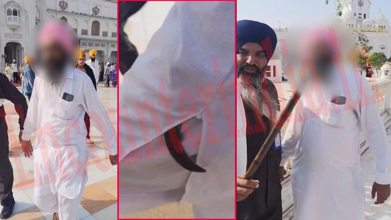 Punjab News: शराब पीकर गोल्डन टेंपल पहुंचे सिख व्यक्ति को किया काबू, देखें वीडियो
