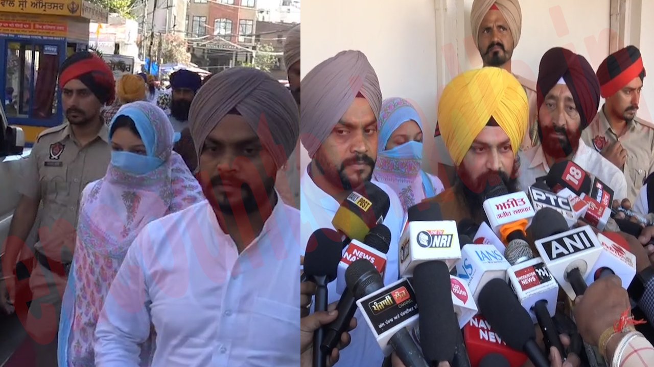 Punjab News: पास्टर बजिंदर मामले में श्री अकाल तख्त साहिब के जत्थेदार से मिलने पहुंची पीड़ित महिलाएं, देखें वीडियो Punjab News: पास्टर बजिंदर मामले में श्री अकाल तख्त साहिब के जत्थेदार से मिलने पहुंची पीड़ित महिलाएं, देखें वीडियो