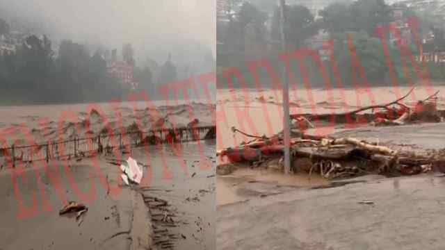 ब्यास दरिया में बढ़ा पानी का जलस्तर, मंडी में भारी बारिश को लेकर ‘Red Alert’ जारी, देखें वीडियो
