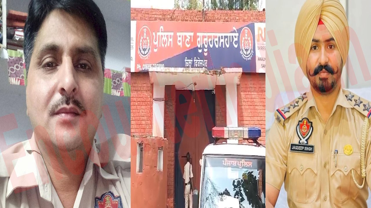Punjab News: SHO समेत 4 पुलिस कर्मियों पर गिरी गाज, Suspend, देखें Video