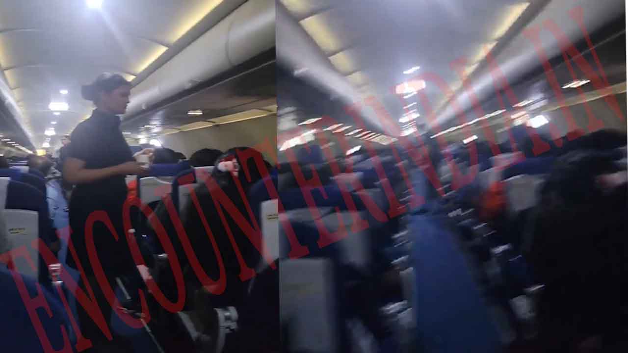Indigo Airlines की हुई इमरजेंसी लैंडिंग, फंसे 227 यात्री, देखें वीडियो