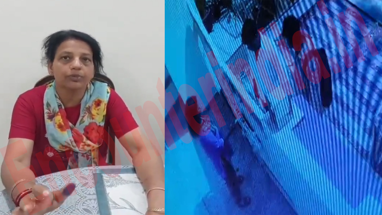 ज्वाइंट डेवलपमेंट कमिश्नर की पत्नी को बदमाशों ने बनाया बंधक, महिला ने दिखाई दिलेरी, देखें वीडियो