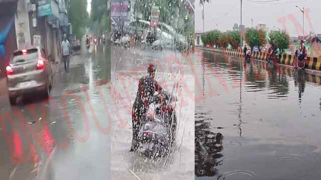 Jalandhar News: सुबह हुई बरसात से सड़कें बनीं तालाब, खुली निगम प्रशासन की पोल, देखें वीडियो