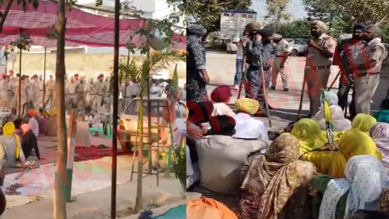 Punjab News: प्रदर्शन कर रहे टीचरों और किसानों को पुलिस ने उठाया, देखें वीडियो