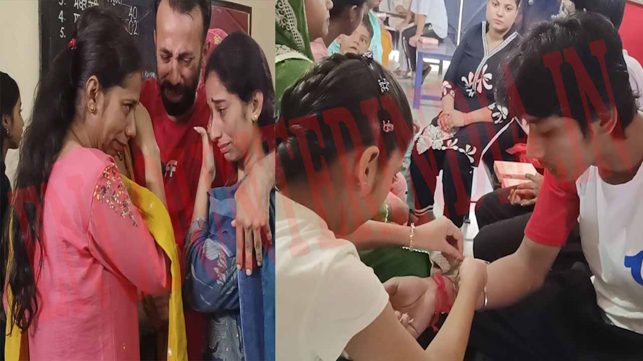 Punjab News: जेल में बहनों ने बांधी अपने भाइयों की कलाई पर राखी, देखें वीडियो