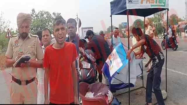 Jalandhar News: National Highway पर भीषण सड़क हादसे में Fastag के कर्मी की मौत, देखें वीडियो