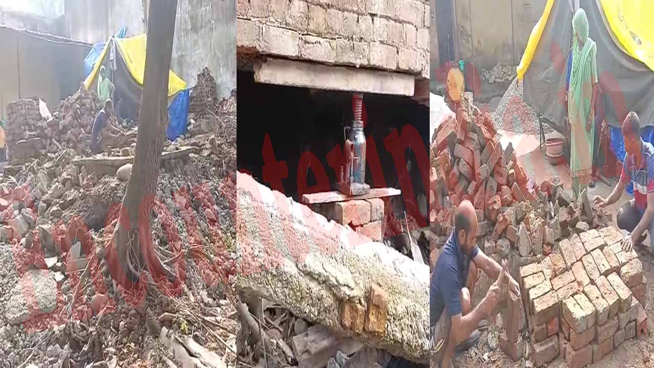 Punjab News: बाढ़ का दिखने लगा असर, इस इलाके में कई घर क्षतिग्रस्त, देखें वीडियो Punjab News: बाढ़ का दिखने लगा असर, इस इलाके में कई घर क्षतिग्रस्त, देखें वीडियो