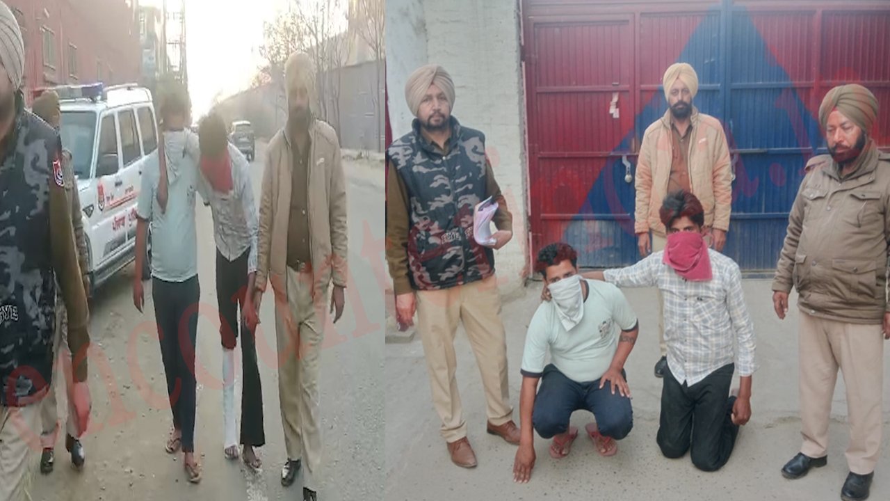 Punjab News: युवती से पर्स छीनकर भाग रहे लुटेरों को लोगों ने पकड़ा, की छितर परेड, देखें वीडियो