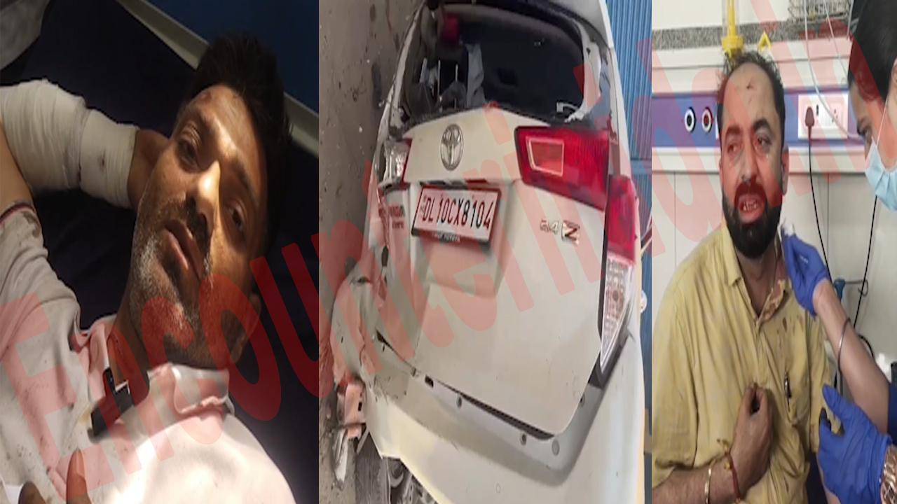 Punjab News: Highway पर भीषण हादसे में पलटी कार, 2 की मौत 4 घायल, देखें वीडियो