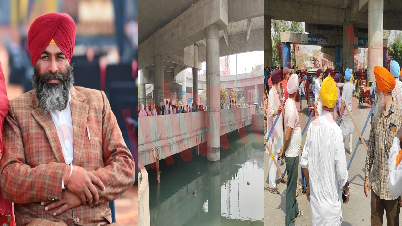 Punjab News: SGPC के मुख्य खजांची ने लगाई नहर में छलांग, देखें वीडियो