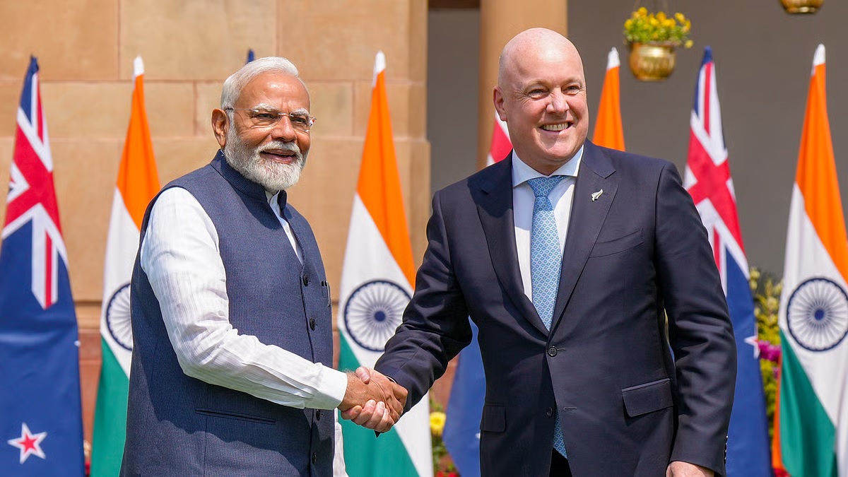 भारत-न्यूजीलैंड में हुआ व्यापारिक समझौता, अब India में निवेश करेगा NewZealand