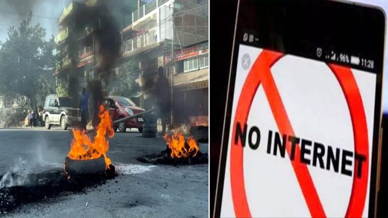 फिर भड़की हिंसा, 2 दिन Internet सेवाएं हुई बंद