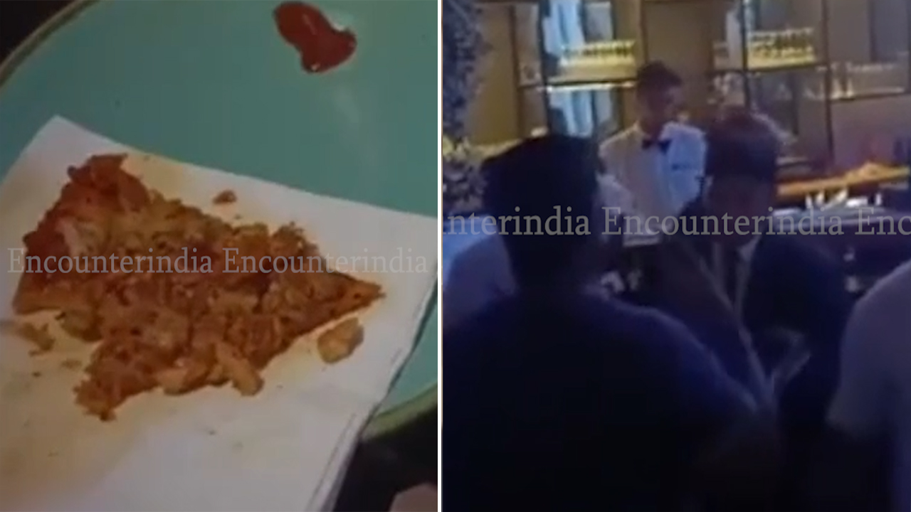 Punjab News: Kings Cliff Hotel पर Veg की जगह Non-Veg Peri Peri Pizza परोसने के लगे आरोप, भारी हंगामा, देखे वीडियो