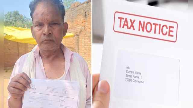 ई-रिक्शा चालक को 38.5 करोड़ के लेनदेन का मिला नोटिस, परिवार के उड़े होश
