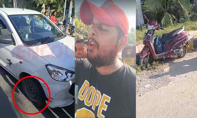 Jalandhar News: तेज रफ्तार कार और एक्टिवा की टक्कर में स्कूली छात्रा घायल, गाड़ी का फटा टायर, देखें वीडियो