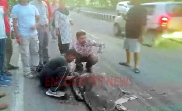 Jalandhar News: Highway पर तेज रफ्तार ट्राले की चपेट में आने से महिला की मौत, कटी टांगे