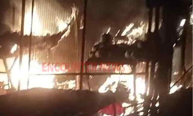 Punjab News: सब्जी की दुकान में लगी भीषण आग, सामान जलकर राख