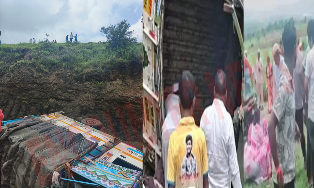 मंदिर दर्शन के लिए जा रही गाड़ी खाई में पलटी, 8 महिलाओं की मौत