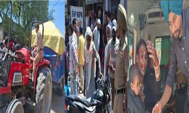 Jalandhar News: 2 बाइकों की टक्कर के बाद ट्रैक्टर ट्रॉली की चपेट मे आने से 2 युवकों की मौत, देखें वीडियो