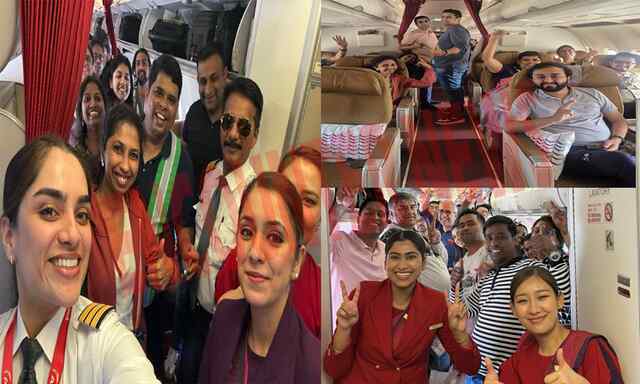 फंसे 149 यात्रियों को लेकर Dubai से दिल्ली पहुंची Air India की Flight