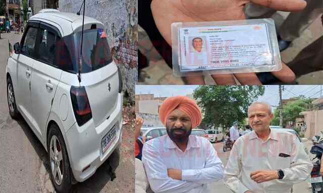 Punjab News: मंदिर में घुसकर व्यक्ति ने किया हंगामा, कार से हथियार और पुलिस की वर्दी बरामद, देखें वीडियो