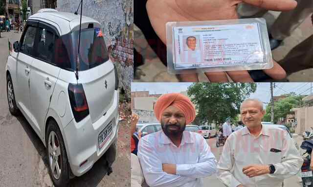 Punjab News: मंदिर में घुसकर व्यक्ति ने किया हंगामा, कार से हथियार और पुलिस की वर्दी बरामद, देखें वीडियो