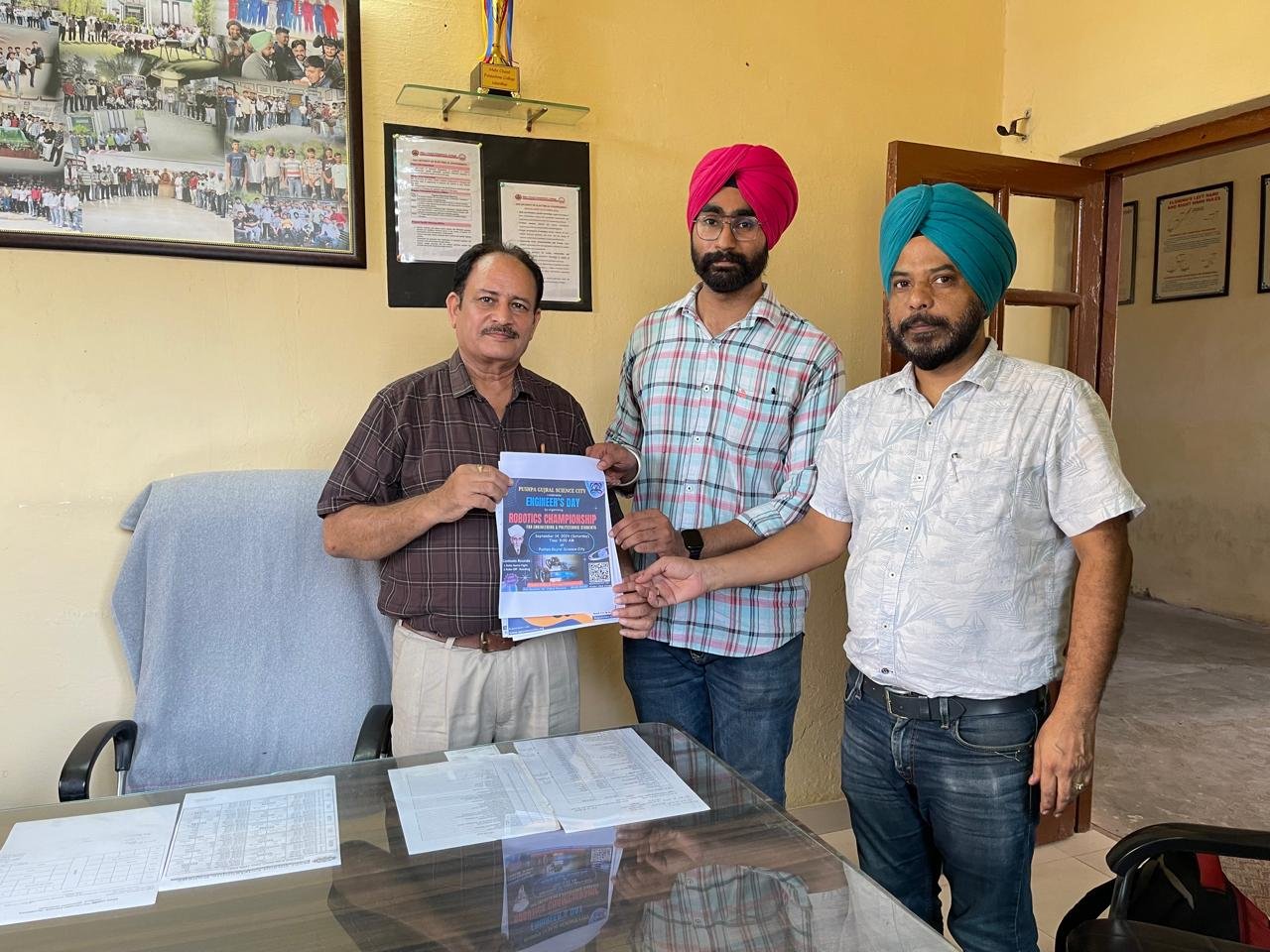 Jalandhar: Mehar Chand Polytechnical College में Robotics Championship पर Seminar करवाया