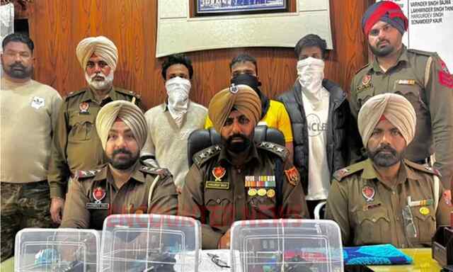 Punjab News: अवैध हथियारों सहित 3 आरोपी गिरफ्तार