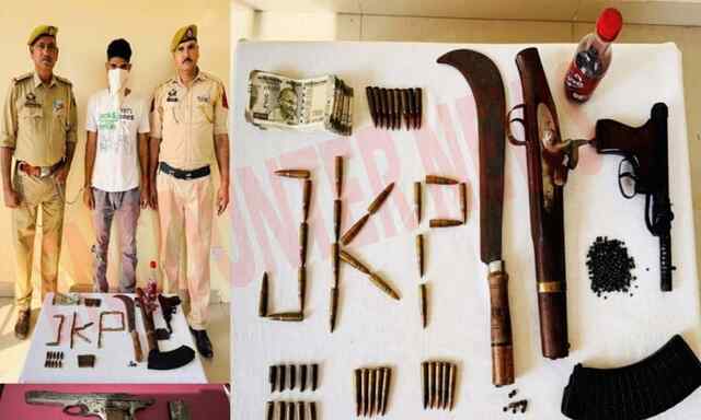 चंडीगढ़ गोलीकांड के मुख्य आरोपी सहित 6 आरोपी हथियारों सहित गिरफ्तार