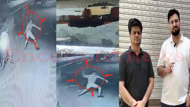 Punjab News: खड़ी कार का शीशा तोड़कर नौजवान फरार, देखें CCTV