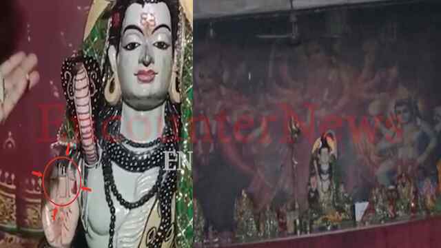 Punjab News: मंदिर में व्यक्ति ने शिव मूर्ति से की तोड़फोड़, भागा आरोपी, लोगों में रोष, देखें वीडियो