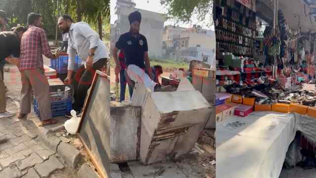 Punjab News: अवैध कब्जों पर नगर निगम ने की कार्रवाई, भारी हंगामा, देखें वीडियो