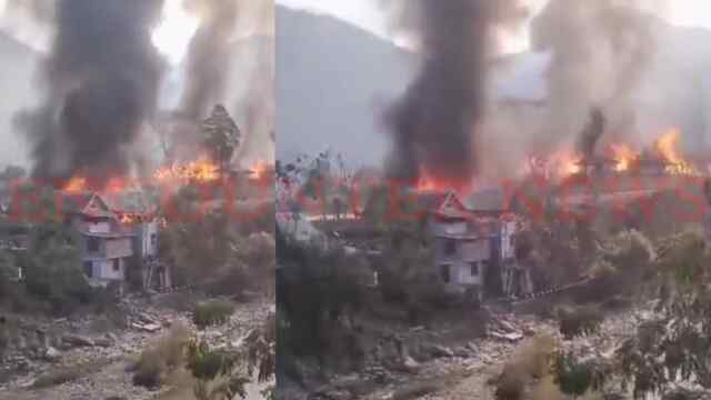 भड़की हिंसा, घरों में लगाई आग, प्रशासन ने लगाया कर्फ्यू, 5 दिन तक इंटरनेट बंद, देखें वीडियो