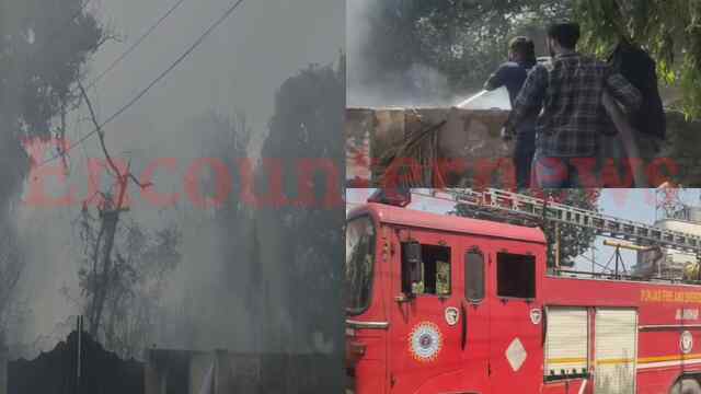 Jalandhar News: इस इलाके में खाली प्लाट में लगी आग, देखें वीडियो