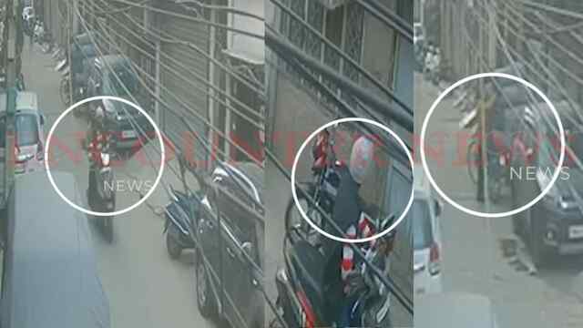 Punjab News: कपड़े की फैक्ट्री के बाहर से थान चोरी, देखें CCTV