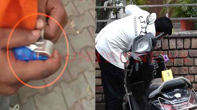 Chandigarh BJP Office में Grenade फेंकने की Live Footage आई सामने