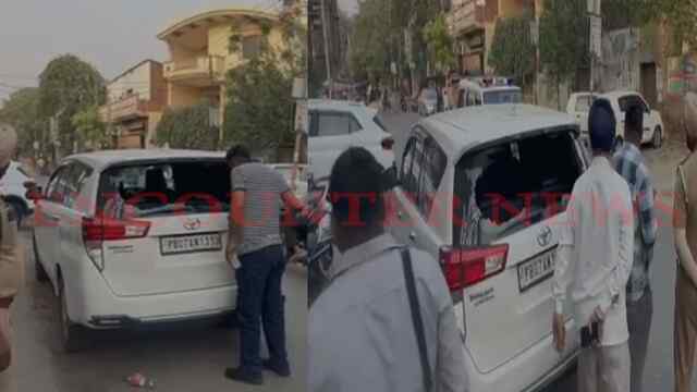 Punjab News : AAP पार्टी के नेता पर हुआ हमला, देखें वीडियो