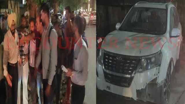 Jalandhar News : कार सवार ने Rickshaw चालक को मारी टक्कर, लगे Drink and Drive के आरोप, देखें वीडियो