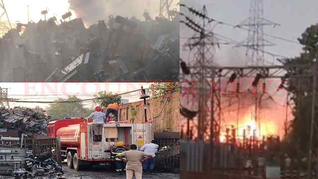 Punjab News: पावर प्लांट के स्क्रैप हाउस में लगी भीषण आग, ट्रांसफॉर्मर जले, देखें वीडियो