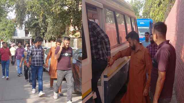 खेर की लकड़ी चोरी करने के मामले में 10 आरोपियों को किया गया कोर्ट में पेश, देखें वीडियो