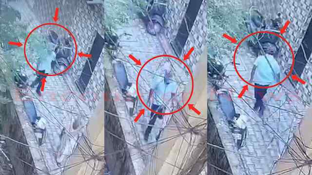 Punjab News: बुजुर्ग महिला की सोने की बालियां झपटकर लुटेरे हुए फरार, देखें CCTV