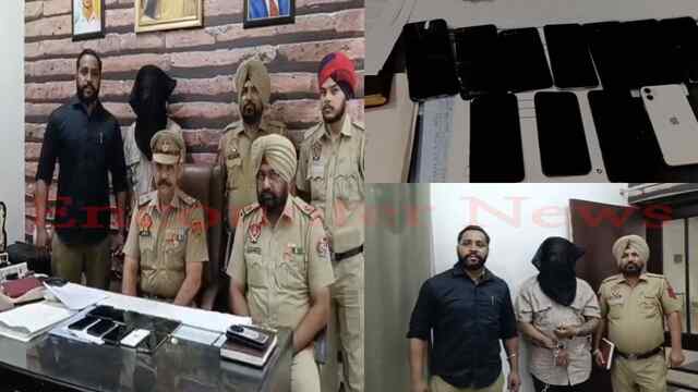 Punjab News: नकली पुलिसकर्मी बनकर लोगों को ठगने वाला आरोपी गिरफ्तार, कई मोबाइल फोन बरामद, देखें वीडियो